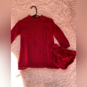 Carters 12 months Christmas sweater dress